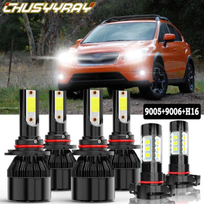 Faros antiniebla de haz alto/bajo LED para Chrysler Sebring 2010 6X Foto 1 de 4