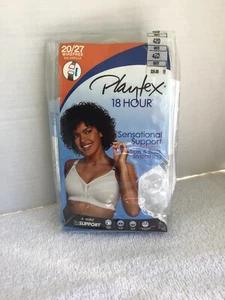 Playtex 18 Stunden sensationeller Stütz BH 42D weiß - Bild 1 von 8