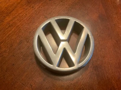 Original VW VOLKSWAGEN Cabriolet MK1 Front Grill Badge Emblem 191853801H - Image 1 of 4