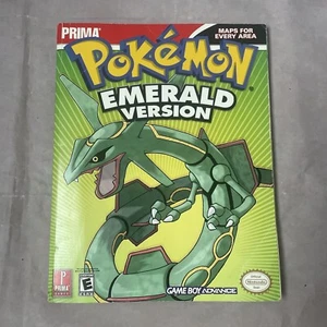 Nintendo Pokemon Smaragd 2005 Prima Offizielle Spielanleitung Gameboy ohne Poster - Bild 1 von 9