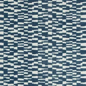 Kravet Modern Cut Velvet Upholstery Fabric- Mod Velvet / Marine 4.85 yds 35544.5 - Picture 1 of 1