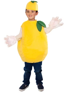 Kids Unisex Zesty Lemon Costume - Picture 1 of 3