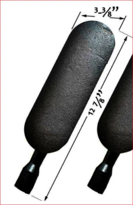 GRAND HALL - KENMORE - CHARBOIL OEM LP PARRILLA DE GAS QUEMADOR DE HIERRO FUNDIDO - NUEVO - P02001008C Foto 1 de 4