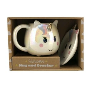 Taza y Posavasos Unicornio TEN 10 STRAWBERRY STREET NUEVO en caja GRAN REGALO taza - Imagen 1 de 1