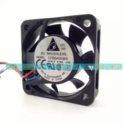 Delta EFB0405MA 4010 5V 0.15A 3-Wire 4CM Switch Inverter Cooling Fan - Image 1 of 3