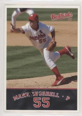 2007 MultiAd Sports Memphis Redbirds Mark Worrell #29 - Image 1 of 2