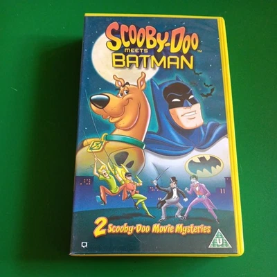 Scooby-Doo Meets Batman VHS 2 Movie Mysteries Video TESTED - Image 1 of 3