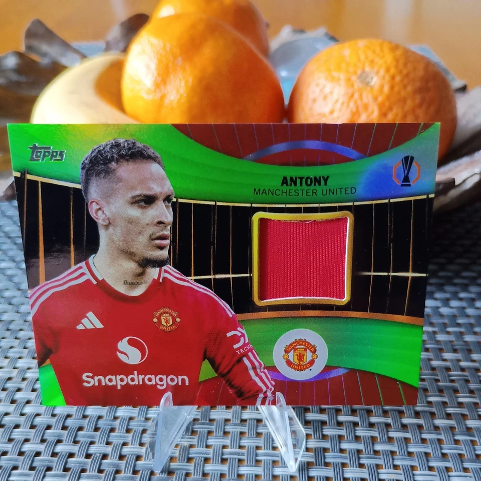 Topps UCC Antony Player worn Patch numbered /199 Manchester United Relic(damage) - Image 1 of 3