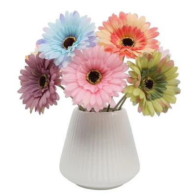Artificial Sunflower/ LittleDaisy Fake Flowers Bouquet Bunch Wedding Home Decor - Image 1 of 4