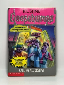 1st Print #50 Calling All Creeps Goosebumps Book Original R.L. Stine 1996 Series - Picture 1 of 21