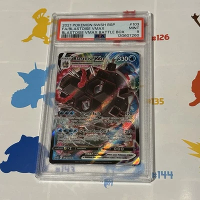 Blastoise VMAX SWSH103 SWSH: Sword & Shield Promo Cards Holo - PSA 9 - Image 1 of 4