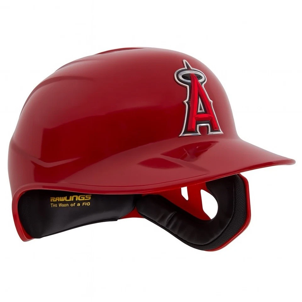 Los Angeles Angels Rawlings Mach Baseball Batting Helmet 3D Decal - Image 1 of 1