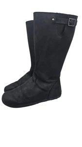Botas Otz de cuero negras con cremallera de caña media para mujer talla 9 - Imagen 1 de 11