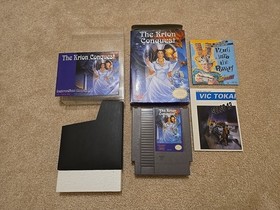 The Krion Conquest Nintendo NES Complete in Box CIB RARE Vic Tokai 1990 NTSC USA