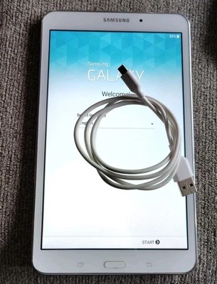 EXCELENTE Estado 🌲🎁🌲 Tablet Samsung Galaxy Tab 4 8.0 (AT&T), 8 pulgadas LEER Foto 1 de 4