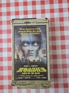 RARE - ZOMBIES DAWN OF THE DEAD Pre Cert PAL/VHS Ex Rental - Picture 1 of 2