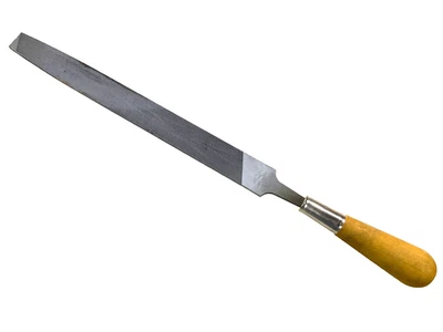 NICHOLSON TOOLS 12” MILL BASTARD METAL FILE w/ HANDLE - Image 1 of 4