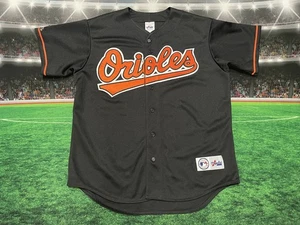 Baltimore Orioles Vintage Majestic Jersey Sz Large Preowned Black - Picture 1 of 12
