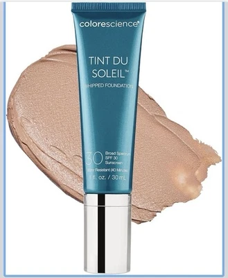 Colorescience Tint du Soleil SPF 30 UV Protective Foundation TAN 1oz NEW - Image 1 of 4