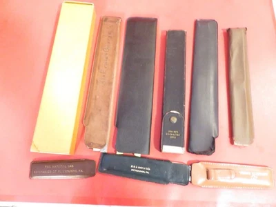 批量 9 件 复古 滑动规则 — 第 1/4 张图片