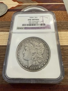 1894 P Morgan Dollar NGC Fine Detail - Picture 1 of 3