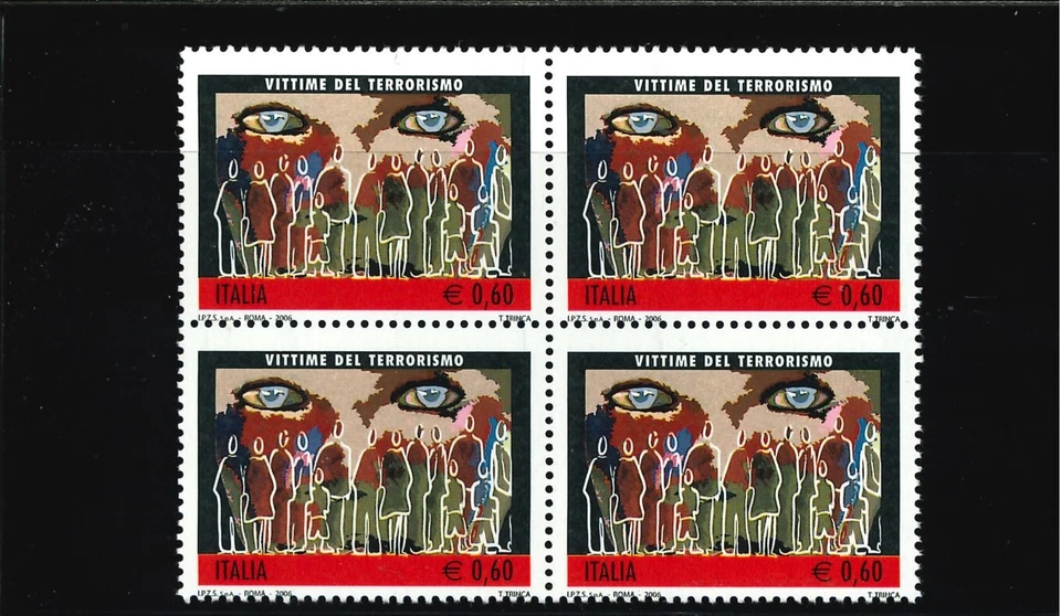 VÍTIMAS DE TERRORISMO SEM QUARTINA DOURADA - Imagem 1 de 1