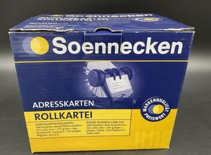 Soennecken Rollkartei 240 Karten Adresskarten Restposten - Bild 1 von 6