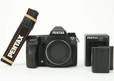 Pentax K-3 II DSLR Camera (Body Only, Black) 24.35MP APS-C - 6360 Shutter Count - Image 1 of 4