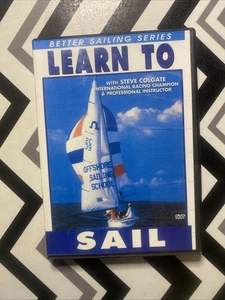 Learn to Sail DVD w/ Steve Colgate Better Sailing Series - Imagen 1 de 5