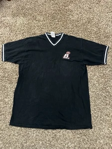 Vintage SF 49ers Pro Player Steve Young #8 Embroidered Black V-Neck Shirt XL - Bild 1 von 5