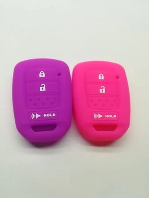 2*Cubierta de llave de mando para Honda CR-V 2014 2015 2016 2017 2018 2019 HONDA FIT Foto 1 de 4