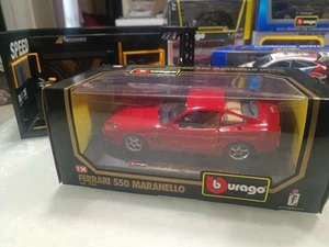 Ferrari 550 Maranello 1996 Red Rosso - Burago 1:24 cod. 1564 - Foto 1 di 16