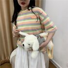 Labrador Model Plush Toys Adjustable Diagonal Package Funny Doll Toy  Woman