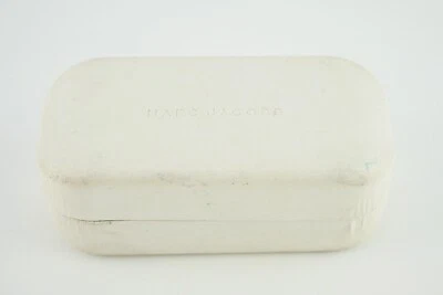GRANDE Blanco MARC JACOBS Duro Protector Gafas de Sol Estuches Cuero Foto 1 de 4