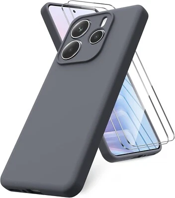 Coque TPU NOIR pour Xiaomi Redmi NOTE 14 5G + 2 Verre trempé - Immagine 1 di 4
