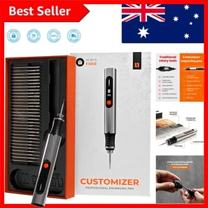 Portable Engraving Pen - Free 30 Bits & Mastery Guide Included, Elegant Design - Picture 1 of 12