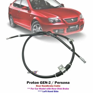 Rear Left Hand Brake Parking Cable Fit For Proton GEN2 GEN 2 1.3 S4PE 1.6 S4PH - Picture 1 of 7