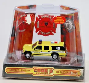 CODE 3 CLARK COUNTY BATTALION UNIT 40 DEPUTY CHIEF TRUCK FIRE 1:64 LIMITED 12360 - Picture 1 of 11