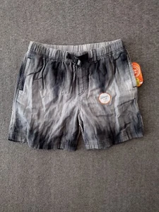 Wonder Nation boys black And Gray Buckle Up shorts Wonder Nation L 10-12 Husky - Picture 1 of 10