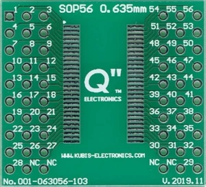 QSOP56 0.635mm(0.025") to 2 x IDC3x10 [AU] - Picture 1 of 1