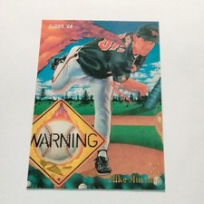 1995 Fleer Provisions Hof Mike Mussina Baltimore Orioles 1 of  6