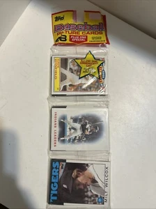 1986 Topps Baseball Rack Pack Rickey 2 Packs - Bild 1 von 5