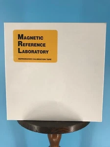 1/2" 15 IPS MRL IEC&NAB (250 nwb) 4 Minute 3150-Hz Flutter and Speed Test Tape - Picture 1 of 3