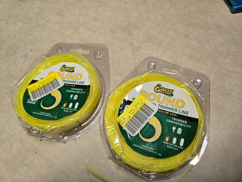 LOT OF 2 Grass Gator Residential  Trimmer Line .050 Diameter 50 Feet 2050L - Image 1 of 1