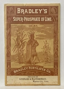 BRADLEY’S SUPER PHOSPHATE OF LIME FERTILIZER 1885 BOOKLET -USE & TESTIMONIALS - Imagen 1 de 13