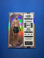 2023 Panini Chronicles UFC Certified Optic Silver Prizm of Brian Ortega!!