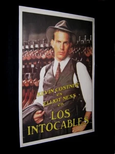 ORIGINAL KEVIN COSTNER UNTOUCHABLES Leinenrücken ARGENTINIEN EINHEITSGRÖSSE L@@K 29 x 43 1/2 - Bild 1 von 2