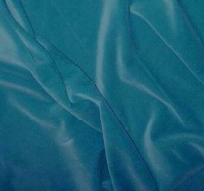 Blauer Samt Kleiderstoff Stoffstück  ca. 340 x 147 cm - Bild 1 von 2