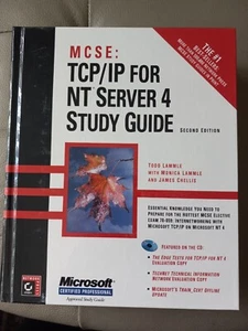 VINTAGE 1997 M.C.S.E. STUDY GUIDE AND REFERENCE: TCP/IP FOR NT SERVER 4 - Picture 1 of 2