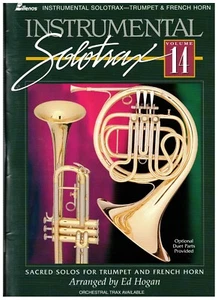 Instrumental Solotrax Volume 14 MUSIC BOOK FOR Trumpet/French Horn LILLENAS NEW - Picture 1 of 1